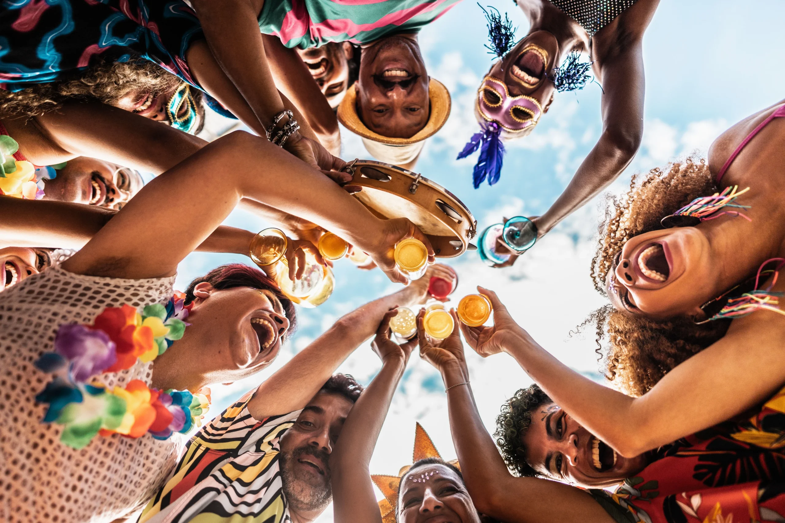 Economizando em alimentação e bebidas.