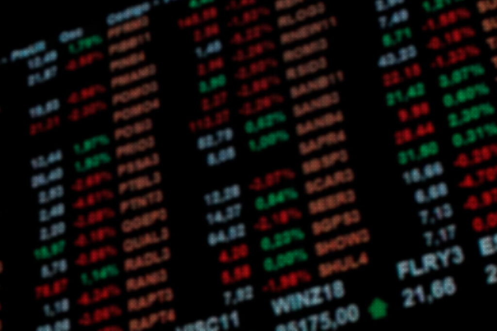 Efeitos sobre a Bolsa de Valores.